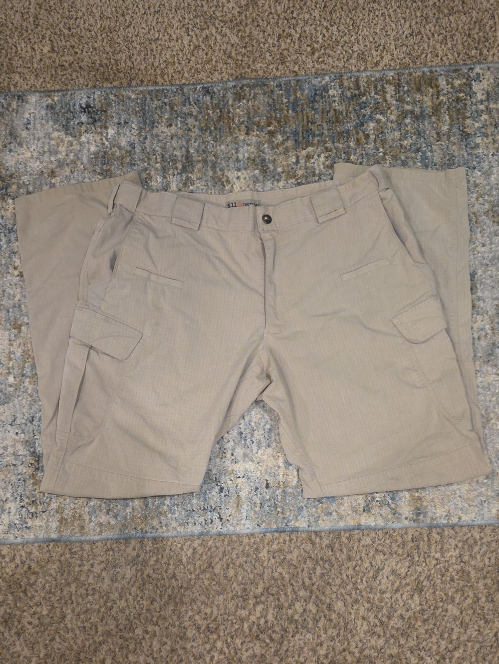 Men's 5.11 Tactical Work Pants — Beige